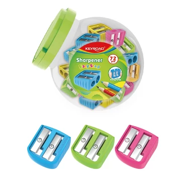 Hegyező 2 lyukú 72 db/display Keyroad Easy-sharp vegyes színek Hegyező 2 lyukú 72 db/display Keyroad Easy-sharp vegyes színek