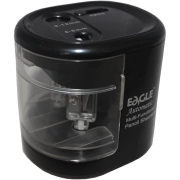Hegyező asztali 2 lyukú elektromos elemes és USB adapterrel működtethető EG5161 Eagle fekete Hegyező asztali 2 lyukú elektromos elemes és USB adapterrel működtethető EG5161 Eagle fekete