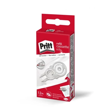 Hibajavító betét 6mmx12m cserélhető betétes rollerhez Pritt Hibajavító betét 6mmx12m cserélhető betétes rollerhez Pritt