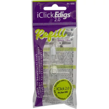 Hibajavító roller betét 6mx5mm Edigs iClick 2.0 Hibajavító roller betét 6mx5mm Edigs iClick 2.0