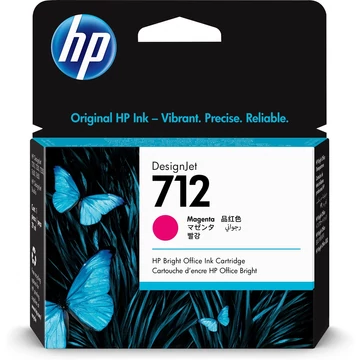 Hp 712/3ED68A tintapatron magenta ORIGINAL Hp 712/3ED68A tintapatron magenta ORIGINAL