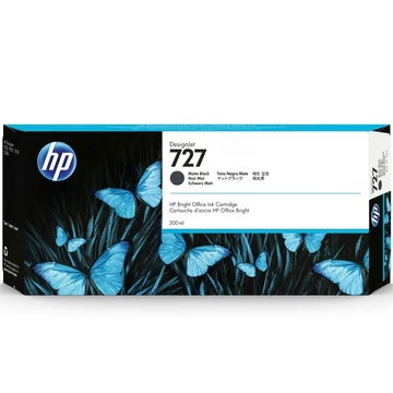 Hp 727/C1Q12A tintapatron matt black ORIGINAL Hp 727/C1Q12A tintapatron matt black ORIGINAL