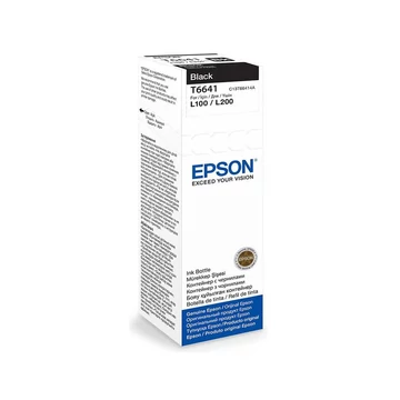 Ink Epson T6641 black ORIGINAL 70ml Ink Epson T6641 black ORIGINAL 70ml