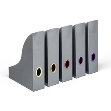 Iratpapucs 73x306x241mm, szett Durable Varicolor®, 5 db/csomag, antracit Iratpapucs 73x306x241mm, szett Durable Varicolor®, 5 db/csomag, antracit