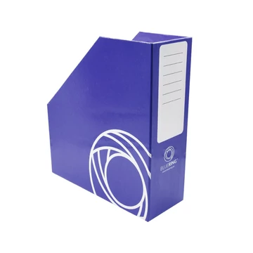 Iratpapucs 9cm, karton, fóliázott Bluering® sötétkék Iratpapucs 9cm, karton, fóliázott Bluering® sötétkék