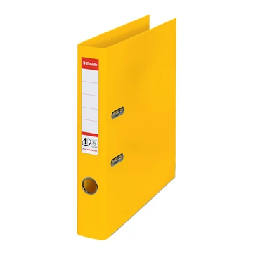 Iratrendező A4, 5cm, PP élvédő sínnel, Esselte Standard sárga Iratrendező A4, 5cm, PP élvédő sínnel, Esselte Standard sárga