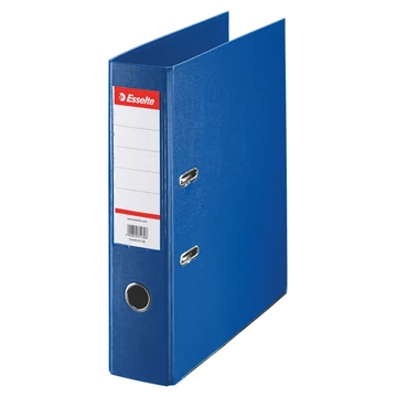 Iratrendező A4, 7,5cm, PP élvédő sínnel, Esselte Standard Vivida kék Iratrendező A4, 7,5cm, PP élvédő sínnel, Esselte Standard Vivida kék