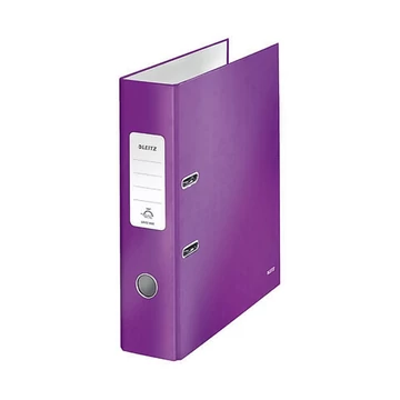 Iratrendező A4, 8cm, karton Leitz 180 Wow lila Iratrendező A4, 8cm, karton Leitz 180 Wow lila