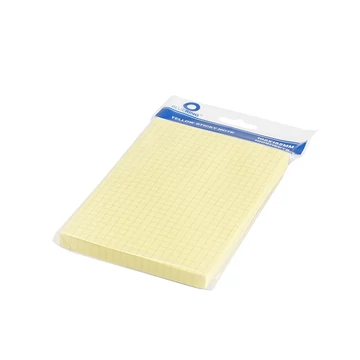 Jegyzettömb öntapadó, 102x152mm, 100lap, Bluering® , kockás sárga Jegyzettömb öntapadó, 102x152mm, 100lap, Bluering® , kockás sárga