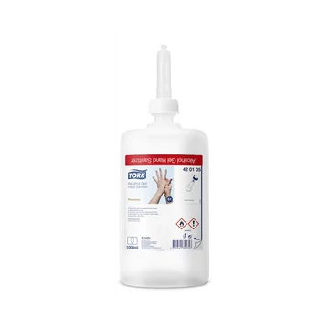Kéz- és bőrfertőtlenítő gél 1 liter alkoholos S1 Tork_420105 Kéz- és bőrfertőtlenítő gél 1 liter alkoholos S1 Tork_420105
