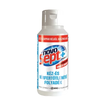 Kéz- és bőrfertőtlenítő 120 ml., visszazárható flip-top kupakkal Novosept Kéz- és bőrfertőtlenítő 120 ml., visszazárható flip-top kupakkal Novosept