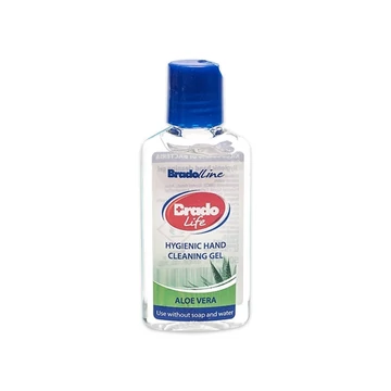 Kéz- és bőrfertőtlenítő gél 50 ml Bradolife aloe vera Kéz- és bőrfertőtlenítő gél 50 ml Bradolife aloe vera