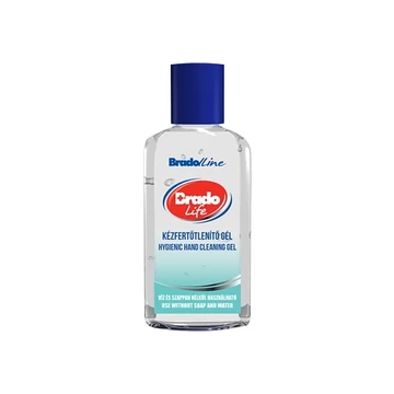 Kéz- és bőrfertőtlenítő gél 50 ml Bradolife classic Kéz- és bőrfertőtlenítő gél 50 ml Bradolife classic