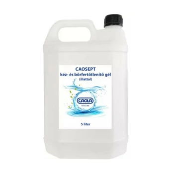 Kéz- és bőrfertőtlenítő gél 5 liter Caosept Kéz- és bőrfertőtlenítő gél 5 liter Caosept