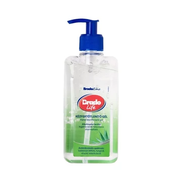 Kéz- és bőrfertőtlenítő gél pumpás 500 ml Bradolife aloe vera Kéz- és bőrfertőtlenítő gél pumpás 500 ml Bradolife aloe vera