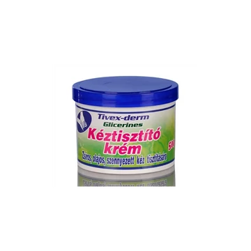 Kéztisztító krém tégelyes 500 g Tivex Derm Kéztisztító krém tégelyes 500 g Tivex Derm