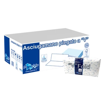Kéztörlő 2 rétegű V hajtogatású 100 % cellulóz 210 lap/csomag 15 csomag/karton Paperdi_AV81621 fehér Kéztörlő 2 rétegű V hajtogatású 100 % cellulóz 210 lap/csomag 15 csomag/karton Paperdi_AV81621 fehér