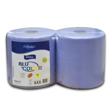 Kéztörlő 3 rétegű tekercses átmérő: 26 cm 100% cellulóz 2 tekercs/csomag BLU COLOR Paperdi_BIBS800 kék Kéztörlő 3 rétegű tekercses átmérő: 26 cm 100% cellulóz 2 tekercs/csomag BLU COLOR Paperdi_BIBS800 kék