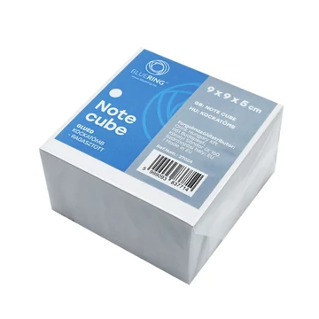 Kockatömb ragasztott 9x9x5cm. Bluering® fehér Kockatömb ragasztott 9x9x5cm. Bluering® fehér