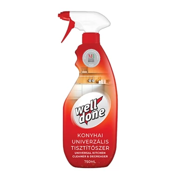 Konyhai univerzális tisztítószer szórófejes 750 ml Well Done Konyhai univerzális tisztítószer szórófejes 750 ml Well Done