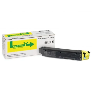 Kyocera TK5140 toner yellow ORIGINAL Kyocera TK5140 toner yellow ORIGINAL