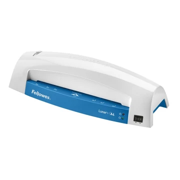 Laminálógép, A4, 80-125 mikron, Fellowes® Lunar +, kék Laminálógép, A4, 80-125 mikron, Fellowes® Lunar +, kék