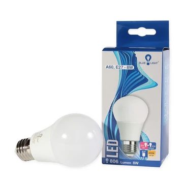 Led 8W A60, E27 806 lm 4000k Blue Light Led 8W A60, E27 806 lm 4000k Blue Light