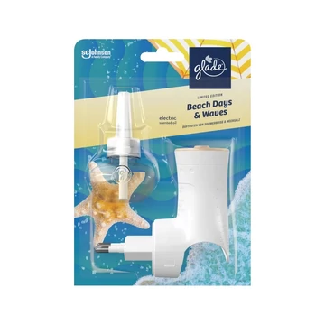 Légfrissítő elektromos készülék 20 ml Glade® Beach Days & Waves Légfrissítő elektromos készülék 20 ml Glade® Beach Days & Waves