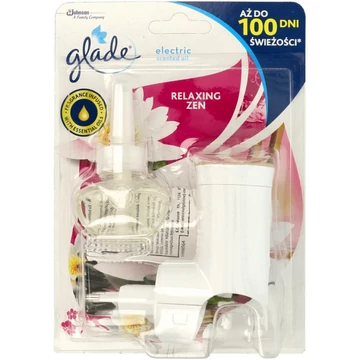 Légfrissítő elektromos készülék 20 ml Glade® Relaxing Zen/japán kert Légfrissítő elektromos készülék 20 ml Glade® Relaxing Zen/japán kert