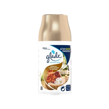 Légfrissítő elektromos utántöltő 269 ml Automatic Spray Glade® Bali szantálfa és jázmin Légfrissítő elektromos utántöltő 269 ml Automatic Spray Glade® Bali szantálfa és jázmin