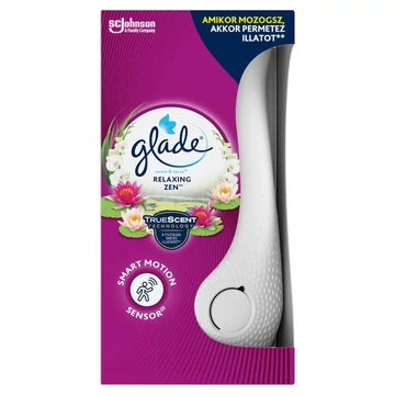Légfrissítő készülék + utántöltő 18 ml Glade® Sense&Spray Relaxing Zen/Japán kert Légfrissítő készülék + utántöltő 18 ml Glade® Sense&Spray Relaxing Zen/Japán kert