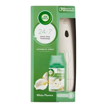 Légfrissítő készülék utántöltővel 250 ml AirWick Freshmatic Frézia&Jázmin Légfrissítő készülék utántöltővel 250 ml AirWick Freshmatic Frézia&Jázmin