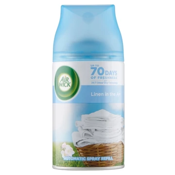 Légfrissítő spray utántöltő 250 ml AirWick Freshmatic Frissen mosott ruha Légfrissítő spray utántöltő 250 ml AirWick Freshmatic Frissen mosott ruha