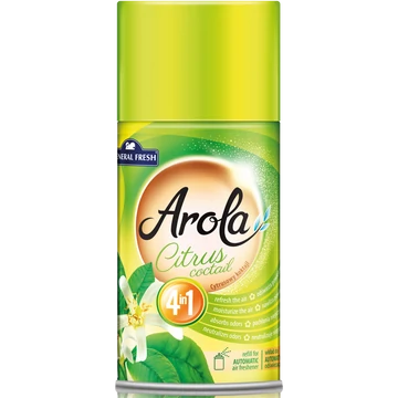 Légfrissítő spray utántöltő 250 ml Arola Citrus Coctail Légfrissítő spray utántöltő 250 ml Arola Citrus Coctail