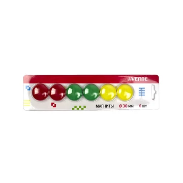 Mágnes 30mm 6 db/csomag, Evo Mágnes 30mm 6 db/csomag, Evo