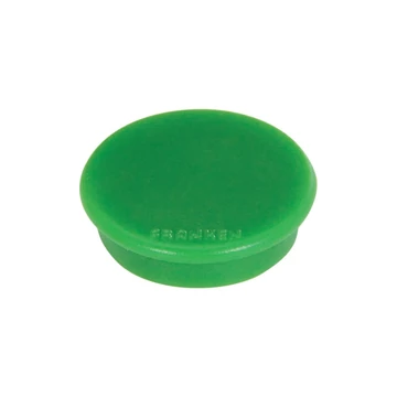 Mágnes 38mm, erősség: 2500 g. Franken 10 db/csomag, zöld Mágnes 38mm, erősség: 2500 g. Franken 10 db/csomag, zöld