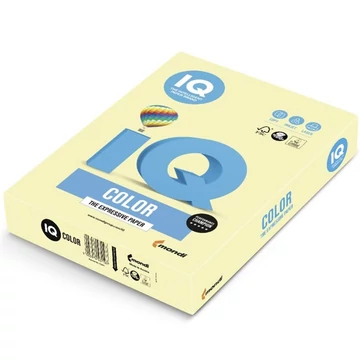 Másolópapír, színes, A3, 160g. IQ YE23 250 ív/csomag, pasztell sárga Másolópapír, színes, A3, 160g. IQ YE23 250 ív/csomag, pasztell sárga