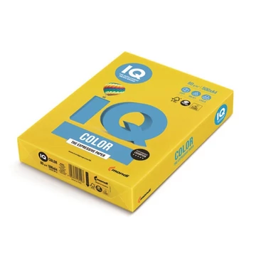 Másolópapír, színes, A3, 80g. IQ CY39 500ív/csomag, intenzív kanárisárga Másolópapír, színes, A3, 80g. IQ CY39 500ív/csomag, intenzív kanárisárga