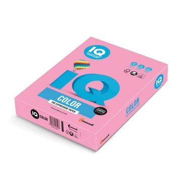 Másolópapír, színes, A4, 160g. IQ Color PI25 250ív/csomag, pasztel rózsaszín Másolópapír, színes, A4, 160g. IQ Color PI25 250ív/csomag, pasztel rózsaszín