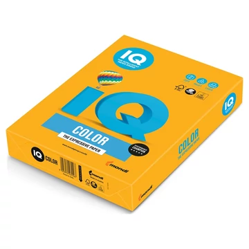 Másolópapír, színes, A4, 80g. IQ AG10 500ív/csomag, trend arany Másolópapír, színes, A4, 80g. IQ AG10 500ív/csomag, trend arany