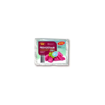 Mélyhűtőtasak 30x50 mm 5 kg-os 30 db-os Mélyhűtőtasak 30x50 mm 5 kg-os 30 db-os