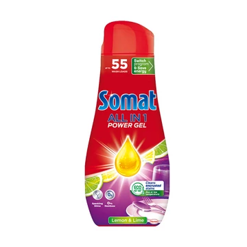 Mosogatógél 990 ml All in One Somat Lemon Mosogatógél 990 ml All in One Somat Lemon