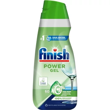 Gépi folyékony mosogatószer koncentrátum (60 mosás) 900 ml Finish ECO Gépi folyékony mosogatószer koncentrátum (60 mosás) 900 ml Finish ECO