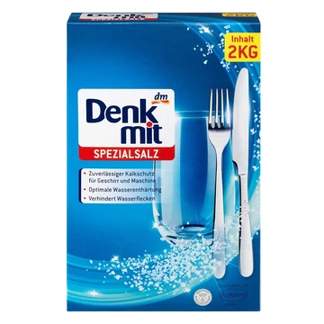 Mosogatógép regeneráló só 2 kg Denkmit Mosogatógép regeneráló só 2 kg Denkmit