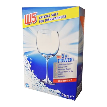 Mosogatógép regeneráló só 2 kg W5 Mosogatógép regeneráló só 2 kg W5