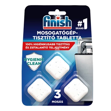 Mosogatógép tisztító tabletta 3 db/csomag Finish Mosogatógép tisztító tabletta 3 db/csomag Finish