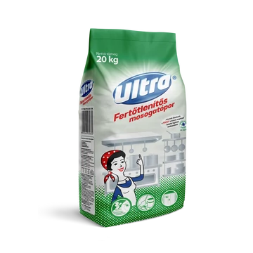 Mosogatópor fertőtlenítő hatással zsákos 20 kg Ultra Mosogatópor fertőtlenítő hatással zsákos 20 kg Ultra