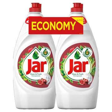 Mosogatószer 2 x 900 ml kézi duopack Jar Gránátalma Mosogatószer 2 x 900 ml kézi duopack Jar Gránátalma