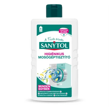Mosógéptisztító folyadék 250 ml Sanytol Mosógéptisztító folyadék 250 ml Sanytol