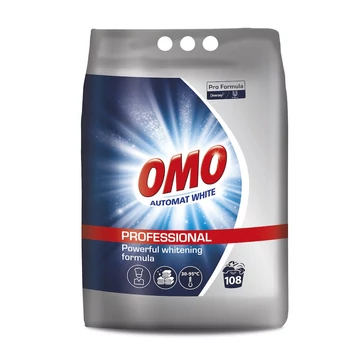 Mosópor 7 kg (108 mosás) fehér ruhákhoz Automat White Omo Mosópor 7 kg (108 mosás) fehér ruhákhoz Automat White Omo